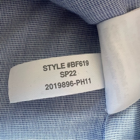 J. Crew Boys' Thompson Suit Jacket in Cloudy Blue Oxford, Size 6-7 - Picture 11 of 11